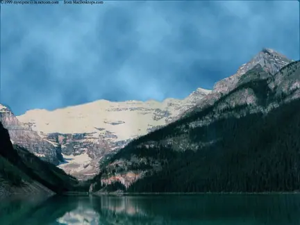 Glacial Lake and Peaks