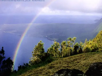 Rainbow over Molokai